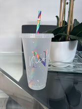 Load image into Gallery viewer, Starbucks inspired confetti cup