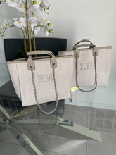 Load image into Gallery viewer, White Patch Canvas Tote Shoulder Bag **BEST SELLER** - Ange