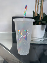 Load image into Gallery viewer, Starbucks inspired confetti cup