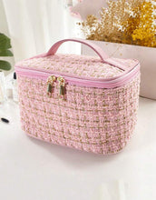 Load image into Gallery viewer, Large Make up bag - TweedMakeUp