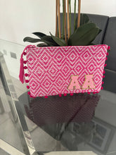 Load image into Gallery viewer, Patch Straw Clutch Bag - Annabel