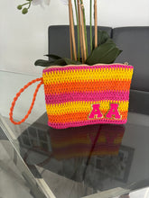 Load image into Gallery viewer, Patch Straw Clutch Bag - Annabel