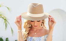 Load image into Gallery viewer, Straw Summer Hat - BRIDGE
