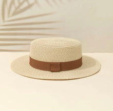 Load image into Gallery viewer, Straw Summer Hat - BRIDGE