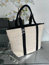 Load image into Gallery viewer, Large Shoulder Straw Tote Bag - Barby
