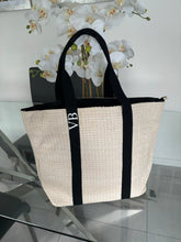 Load image into Gallery viewer, Large Shoulder Straw Tote Bag - Barby