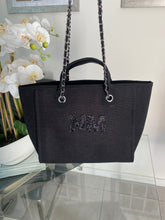 Load image into Gallery viewer, Patch Shoulder Canvas Tote Bag- Ange