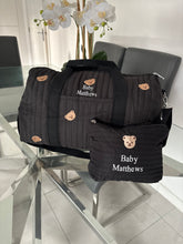 Load image into Gallery viewer, Personalised Baby Bear Design Set - Multiple Baby Bags with Cute Bear Motif for Daily Use & Special Events