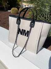 Load image into Gallery viewer, Patch Shoulder Canvas Tote Bag- Ange