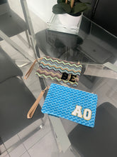 Load image into Gallery viewer, Patch Straw Clutch Bag - Annabel