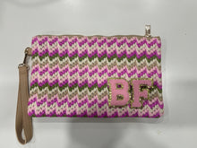 Load image into Gallery viewer, Patch Straw Clutch Bag - AnnabelSAL