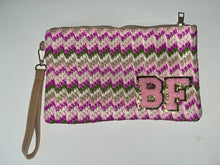 Load image into Gallery viewer, Patch Straw Clutch Bag - AnnabelSAL