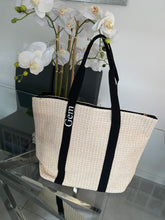 Load image into Gallery viewer, Large Shoulder Straw Tote Bag - Barby