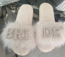 Load image into Gallery viewer, Bridal Slippers - SLIDDER