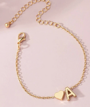 Load image into Gallery viewer, Personalised Initial Necklace +bracelet