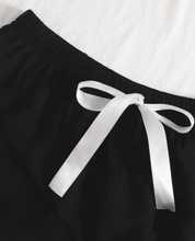 Load image into Gallery viewer, Black Shorts PJs -VIRTUAL
