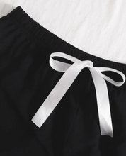 Load image into Gallery viewer, Black Shorts PJs -VIRTUAL