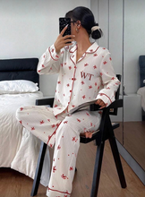 Load image into Gallery viewer, Pyjamas Bow Design- ANNA