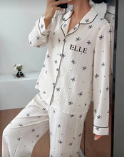 Load image into Gallery viewer, Pyjamas Bow Design- ANNA