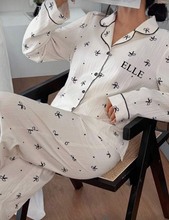Load image into Gallery viewer, Pyjamas Bow Design- ANNA
