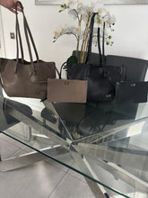 Load image into Gallery viewer, Medium Shoulder Tote Bag and pouch set- natty