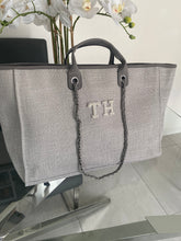 Load image into Gallery viewer, Patch Canvas Large Tote Shoulder Bag - Liz