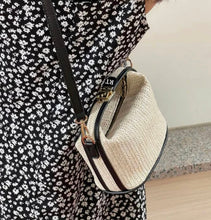 Load image into Gallery viewer, Straw Cross Body Bag - Josy