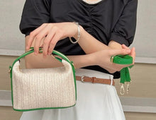 Load image into Gallery viewer, Straw Cross Body Bag - Josy