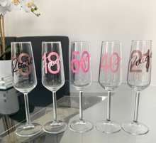 Load image into Gallery viewer, Prosecco Flute Glass