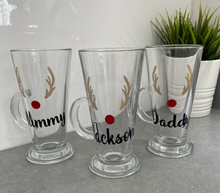 Load image into Gallery viewer, Hot chocolate mug, reindeer