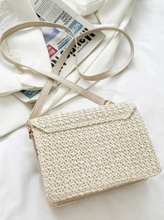 Load image into Gallery viewer, Woven Pearl Cross Body/Handbag - LILAS