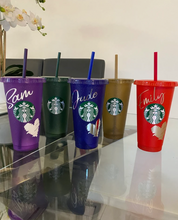 Load image into Gallery viewer, Starbucks Glitter Cups