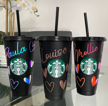 Load image into Gallery viewer, Starbucks Black Heart Cup