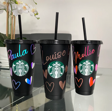 Load image into Gallery viewer, Starbucks Black Heart Cup