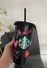 Load image into Gallery viewer, Starbucks Black Heart Cup