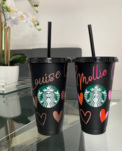 Load image into Gallery viewer, Starbucks Black Heart Cup