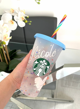 Load image into Gallery viewer, Starbucks Cold Cup - Colour Chaining Confetti