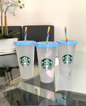 Load image into Gallery viewer, Starbucks Cold Cup - Colour Chaining Confetti