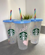 Load image into Gallery viewer, Starbucks Cold Cup - Colour Chaining Confetti