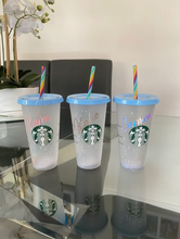 Load image into Gallery viewer, Starbucks Cold Cup - Colour Chaining Confetti