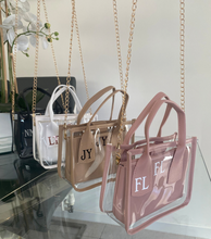 Load image into Gallery viewer, Cross Body/Tote Clear Bag - Chloe