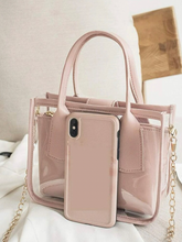 Load image into Gallery viewer, Cross Body/Tote Clear Bag - Chloe