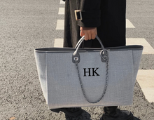 Load image into Gallery viewer, LARGE Shoulder Canvas Tote Bag - Liz