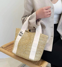 Load image into Gallery viewer, Straw Tote Bag -BEST SELLER - Barbados