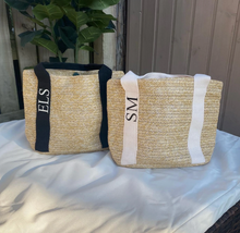 Load image into Gallery viewer, Straw Tote Bag -BEST SELLER - Barbados