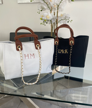 Load image into Gallery viewer, Shoulder Canvas Tote Bag - Ange