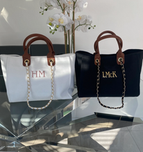 Load image into Gallery viewer, Shoulder Canvas Tote Bag - Ange