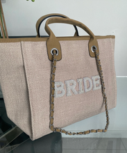 Load image into Gallery viewer, BRIDE/WIFEY Canvas Tote Bag - Ange