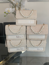 Load image into Gallery viewer, MRS Pearl Lace Bag - Lilas