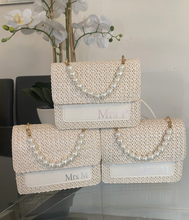 Load image into Gallery viewer, MRS Pearl Lace Bag - Lilas